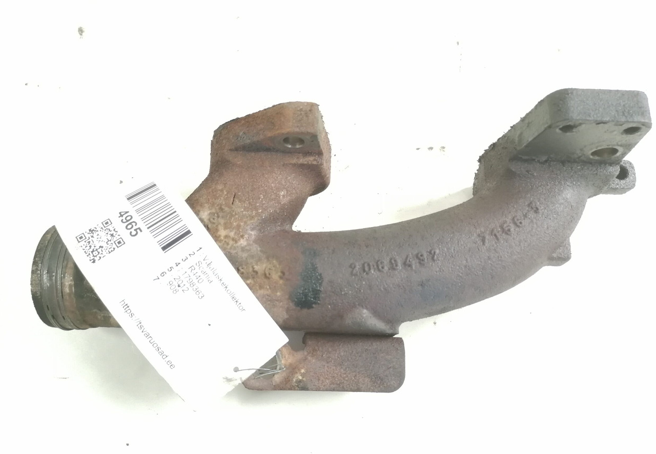 Scania Exhaust mainfold 1798363 - Pakosarja - Kuorma-auto: kuva Scania Exhaust mainfold 1798363 - Pakosarja - Kuorma-auto Scania Exhaust mainfold 1798363 - Pakosarja - Kuorma-auto: kuva Scania Exhaust mainfold 1798363 - Pakosarja - Kuorma-auto