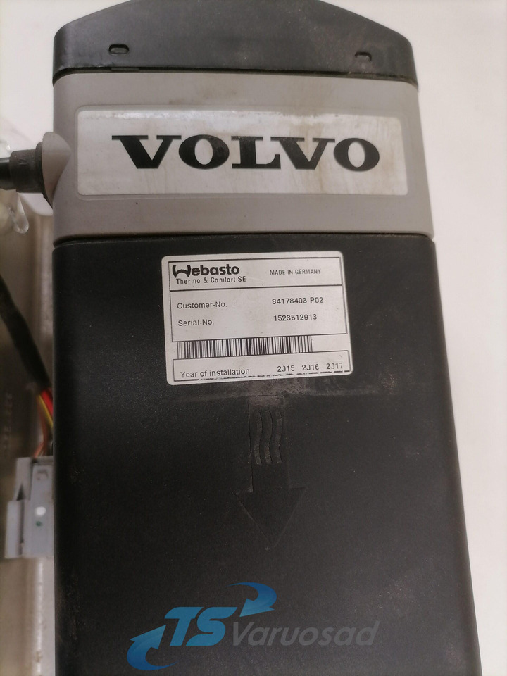 Volvo Auxiliary heater 84178403 - Lämmitys/ Tuuletus - Kuorma-auto: kuva Volvo Auxiliary heater 84178403 - Lämmitys/ Tuuletus - Kuorma-auto Volvo Auxiliary heater 84178403 - Lämmitys/ Tuuletus - Kuorma-auto: kuva Volvo Auxiliary heater 84178403 - Lämmitys/ Tuuletus - Kuorma-auto