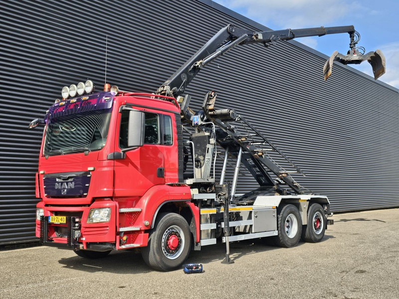 MAN TGS 26.400 / 6x4H-2 / HMF Z KRAAN + CONTAINERSYSTEM - Kuorma-auto - vaijerivaihtolava, Nosturiauto: kuva MAN TGS 26.400 / 6x4H-2 / HMF Z KRAAN + CONTAINERSYSTEM - Kuorma-auto - vaijerivaihtolava, Nosturiauto MAN TGS 26.400 / 6x4H-2 / HMF Z KRAAN + CONTAINERSYSTEM - Kuorma-auto - vaijerivaihtolava, Nosturiauto: kuva MAN TGS 26.400 / 6x4H-2 / HMF Z KRAAN + CONTAINERSYSTEM - Kuorma-auto - vaijerivaihtolava, Nosturiauto