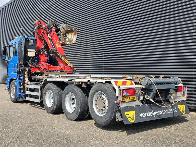 MAN TGS 35.400 / 8x4-4 / CONTAINER SYSTEM / PALFINGER Z CRANE - Kuorma-auto - vaijerivaihtolava, Nosturiauto: kuva MAN TGS 35.400 / 8x4-4 / CONTAINER SYSTEM / PALFINGER Z CRANE - Kuorma-auto - vaijerivaihtolava, Nosturiauto MAN TGS 35.400 / 8x4-4 / CONTAINER SYSTEM / PALFINGER Z CRANE - Kuorma-auto - vaijerivaihtolava, Nosturiauto: kuva MAN TGS 35.400 / 8x4-4 / CONTAINER SYSTEM / PALFINGER Z CRANE - Kuorma-auto - vaijerivaihtolava, Nosturiauto