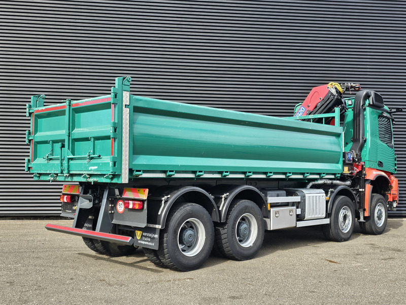 Mercedes-Benz AROCS 4145 / 8X6 / TIPPER + HMF CRANE - Kippiauto kuorma-auto, Nosturiauto: kuva Mercedes-Benz AROCS 4145 / 8X6 / TIPPER + HMF CRANE - Kippiauto kuorma-auto, Nosturiauto Mercedes-Benz AROCS 4145 / 8X6 / TIPPER + HMF CRANE - Kippiauto kuorma-auto, Nosturiauto: kuva Mercedes-Benz AROCS 4145 / 8X6 / TIPPER + HMF CRANE - Kippiauto kuorma-auto, Nosturiauto