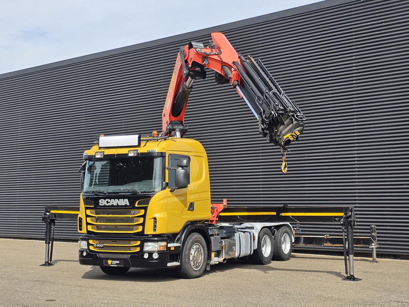 Scania G400 6x2 / PALFINGER PK 60002 / WINCH / BALLAST - Nosturiauto: kuva Scania G400 6x2 / PALFINGER PK 60002 / WINCH / BALLAST - Nosturiauto Scania G400 6x2 / PALFINGER PK 60002 / WINCH / BALLAST - Nosturiauto: kuva Scania G400 6x2 / PALFINGER PK 60002 / WINCH / BALLAST - Nosturiauto