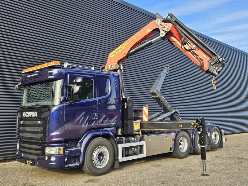 Scania G490 8x4*4 / PALFINGER CRANE + HOOKLIFT - Koukkulava kuorma-auto, Nosturiauto: kuva Scania G490 8x4*4 / PALFINGER CRANE + HOOKLIFT - Koukkulava kuorma-auto, Nosturiauto Scania G490 8x4*4 / PALFINGER CRANE + HOOKLIFT - Koukkulava kuorma-auto, Nosturiauto: kuva Scania G490 8x4*4 / PALFINGER CRANE + HOOKLIFT - Koukkulava kuorma-auto, Nosturiauto