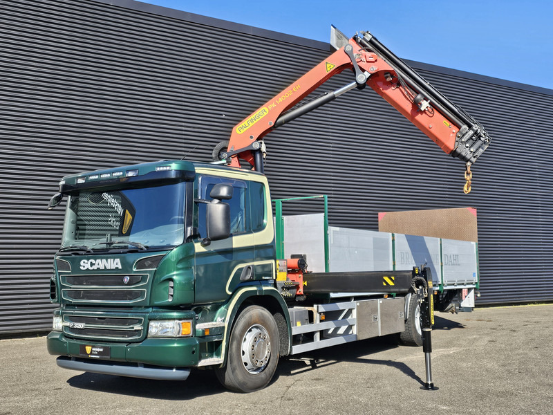 Scania P320 4x2 / PALFINGER PK14002 / CRANE/KRAN - Lava-kuorma-auto, Nosturiauto: kuva Scania P320 4x2 / PALFINGER PK14002 / CRANE/KRAN - Lava-kuorma-auto, Nosturiauto Scania P320 4x2 / PALFINGER PK14002 / CRANE/KRAN - Lava-kuorma-auto, Nosturiauto: kuva Scania P320 4x2 / PALFINGER PK14002 / CRANE/KRAN - Lava-kuorma-auto, Nosturiauto