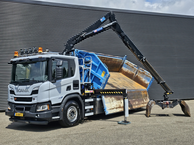 Scania P420 6x2-4 / HMF Z KRAAN / 2 KANTEN KIPPER - Kippiauto kuorma-auto, Nosturiauto: kuva Scania P420 6x2-4 / HMF Z KRAAN / 2 KANTEN KIPPER - Kippiauto kuorma-auto, Nosturiauto Scania P420 6x2-4 / HMF Z KRAAN / 2 KANTEN KIPPER - Kippiauto kuorma-auto, Nosturiauto: kuva Scania P420 6x2-4 / HMF Z KRAAN / 2 KANTEN KIPPER - Kippiauto kuorma-auto, Nosturiauto