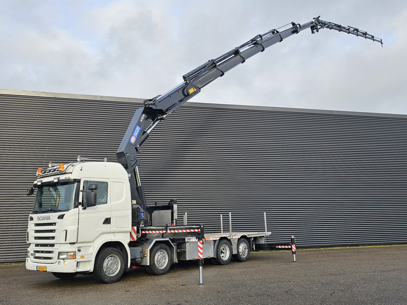Scania R480 8X2 / HMF 60 t/m + JIB / RETARDER - Lava-kuorma-auto, Nosturiauto: kuva Scania R480 8X2 / HMF 60 t/m + JIB / RETARDER - Lava-kuorma-auto, Nosturiauto Scania R480 8X2 / HMF 60 t/m + JIB / RETARDER - Lava-kuorma-auto, Nosturiauto: kuva Scania R480 8X2 / HMF 60 t/m + JIB / RETARDER - Lava-kuorma-auto, Nosturiauto