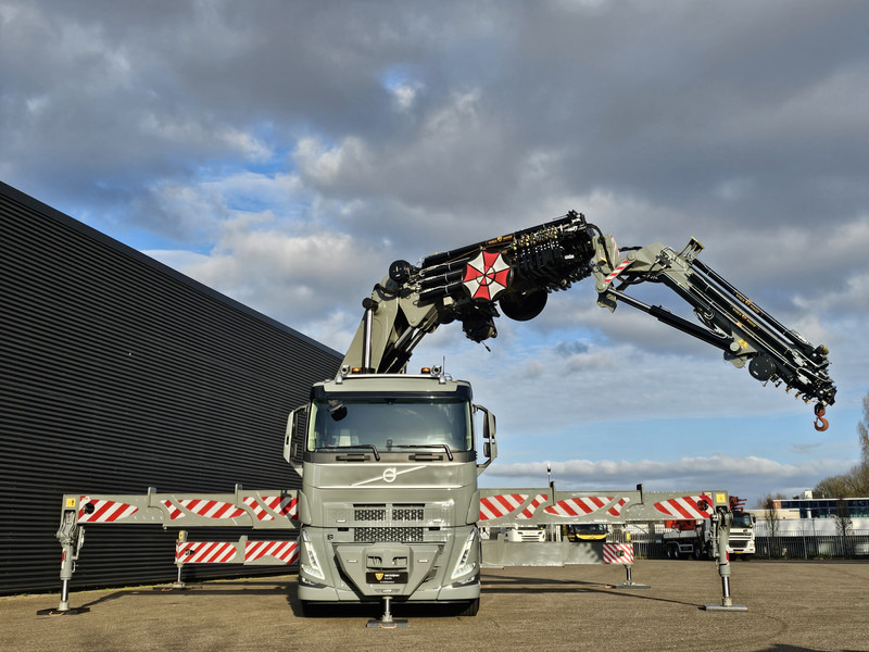 Lava-kuorma-auto, Nosturiauto Volvo FH 540 / 10x4 / ERKIN 250.000 / JIB / WINCH KRAN / CRANE: kuva Lava-kuorma-auto, Nosturiauto Volvo FH 540 / 10x4 / ERKIN 250.000 / JIB / WINCH KRAN / CRANE