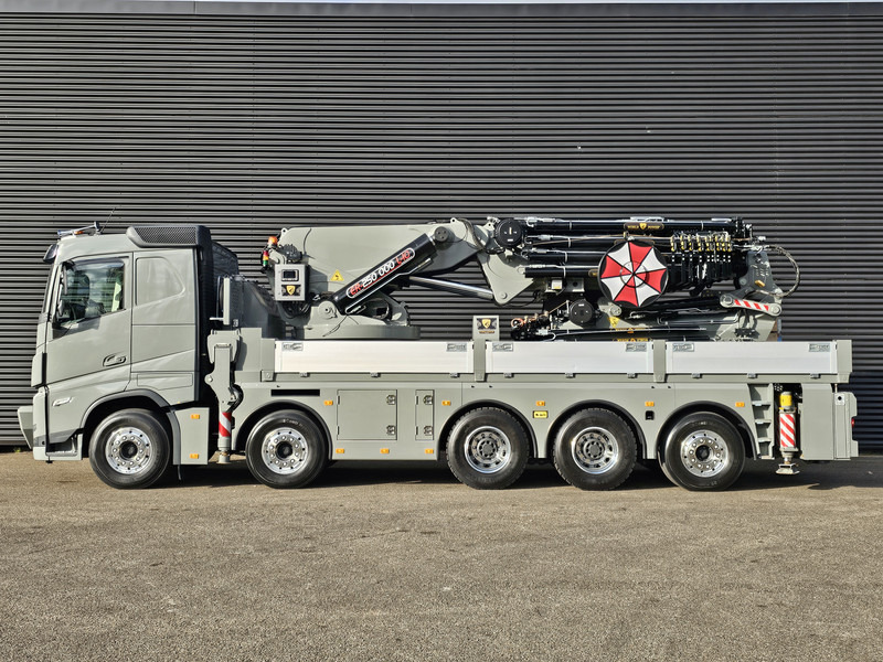 Lava-kuorma-auto, Nosturiauto Volvo FH 540 / 10x4 / ERKIN 250.000 / JIB / WINCH KRAN / CRANE: kuva Lava-kuorma-auto, Nosturiauto Volvo FH 540 / 10x4 / ERKIN 250.000 / JIB / WINCH KRAN / CRANE
