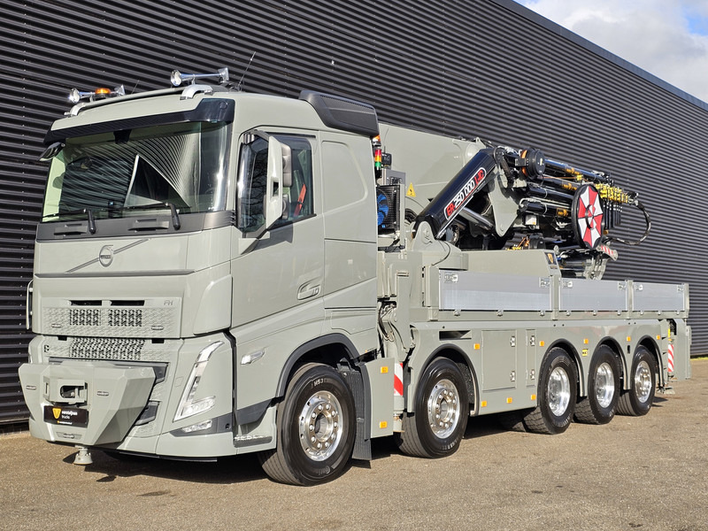 Lava-kuorma-auto, Nosturiauto Volvo FH 540 / 10x4 / ERKIN 250.000 / JIB / WINCH KRAN / CRANE: kuva Lava-kuorma-auto, Nosturiauto Volvo FH 540 / 10x4 / ERKIN 250.000 / JIB / WINCH KRAN / CRANE