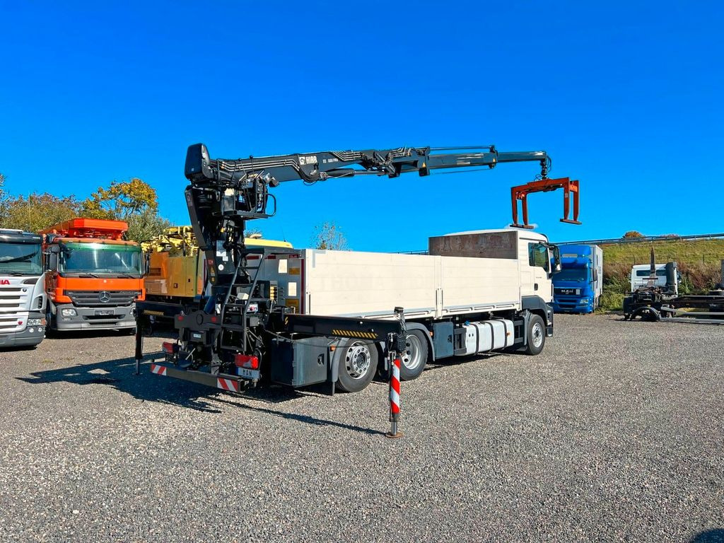 MAN 26.480 6X2 Baustoff mit Kran HIAB Top Zustand - Nosturiauto, Lava-kuorma-auto: kuva MAN 26.480 6X2 Baustoff mit Kran HIAB Top Zustand - Nosturiauto, Lava-kuorma-auto MAN 26.480 6X2 Baustoff mit Kran HIAB Top Zustand - Nosturiauto, Lava-kuorma-auto: kuva MAN 26.480 6X2 Baustoff mit Kran HIAB Top Zustand - Nosturiauto, Lava-kuorma-auto