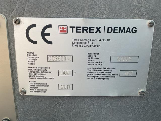 Terex Demag CC2800-1 - Telaketjunosturi: kuva Terex Demag CC2800-1 - Telaketjunosturi Terex Demag CC2800-1 - Telaketjunosturi: kuva Terex Demag CC2800-1 - Telaketjunosturi