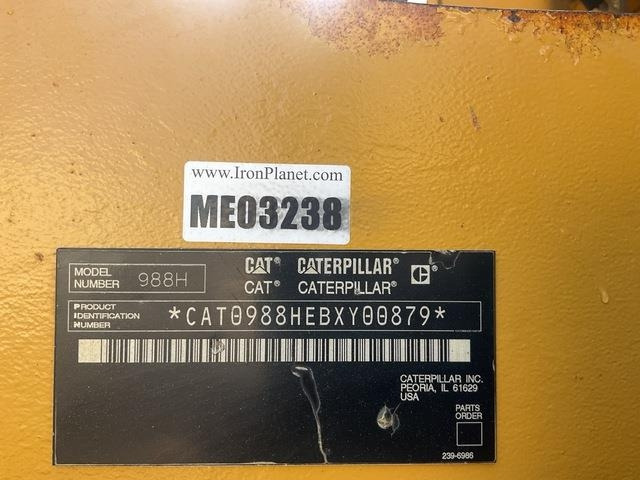 CAT 988H - Pyöräkuormaaja: kuva CAT 988H - Pyöräkuormaaja CAT 988H - Pyöräkuormaaja: kuva CAT 988H - Pyöräkuormaaja