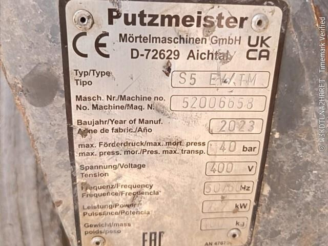 Putzmeister S5 EV TM - Betonipumppuauto: kuva Putzmeister S5 EV TM - Betonipumppuauto Putzmeister S5 EV TM - Betonipumppuauto: kuva Putzmeister S5 EV TM - Betonipumppuauto