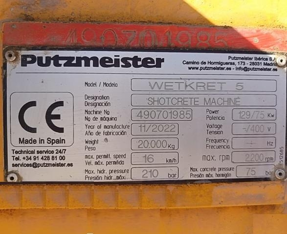 Putzmeister WETKRET5 - Betonipumppuauto: kuva Putzmeister WETKRET5 - Betonipumppuauto Putzmeister WETKRET5 - Betonipumppuauto: kuva Putzmeister WETKRET5 - Betonipumppuauto