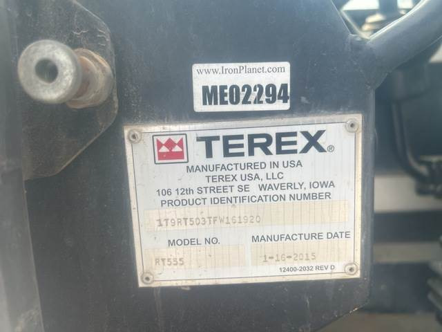 Terex RT555 - RT-nosturi: kuva Terex RT555 - RT-nosturi Terex RT555 - RT-nosturi: kuva Terex RT555 - RT-nosturi