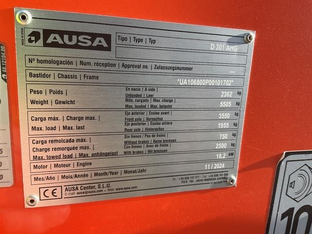 Ausa D301AHG - Pikku dumpperi: kuva Ausa D301AHG - Pikku dumpperi Ausa D301AHG - Pikku dumpperi: kuva Ausa D301AHG - Pikku dumpperi