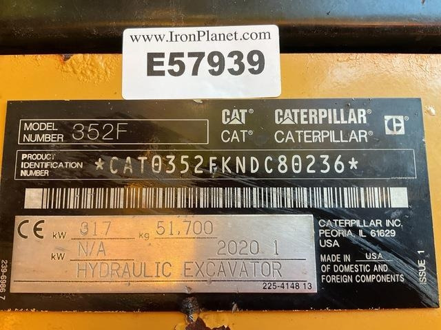 CAT 352F - Telakaivukone: kuva CAT 352F - Telakaivukone CAT 352F - Telakaivukone: kuva CAT 352F - Telakaivukone