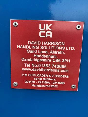 David Harrison Handling Solutions Ltd 21M Shiploader - Satamalaite: kuva David Harrison Handling Solutions Ltd 21M Shiploader - Satamalaite David Harrison Handling Solutions Ltd 21M Shiploader - Satamalaite: kuva David Harrison Handling Solutions Ltd 21M Shiploader - Satamalaite
