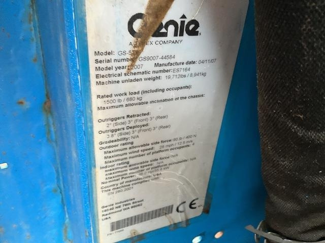 Genie GS5390 - Saksilava: kuva Genie GS5390 - Saksilava Genie GS5390 - Saksilava: kuva Genie GS5390 - Saksilava