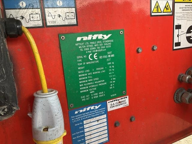 Niftylift HR21 - Puomilava: kuva Niftylift HR21 - Puomilava Niftylift HR21 - Puomilava: kuva Niftylift HR21 - Puomilava