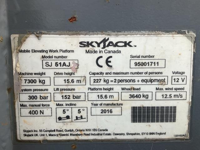 SkyJack SJ51AJ - Puomilava: kuva SkyJack SJ51AJ - Puomilava SkyJack SJ51AJ - Puomilava: kuva SkyJack SJ51AJ - Puomilava