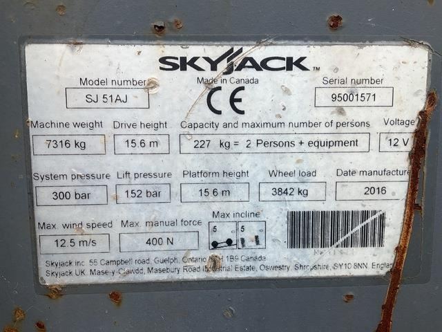 SkyJack SJ51AJ - Puomilava: kuva SkyJack SJ51AJ - Puomilava SkyJack SJ51AJ - Puomilava: kuva SkyJack SJ51AJ - Puomilava