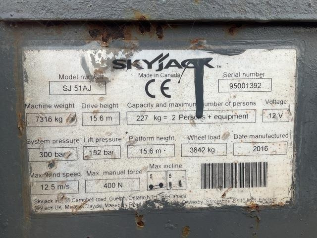 SkyJack SJ51AJ - Puomilava: kuva SkyJack SJ51AJ - Puomilava SkyJack SJ51AJ - Puomilava: kuva SkyJack SJ51AJ - Puomilava