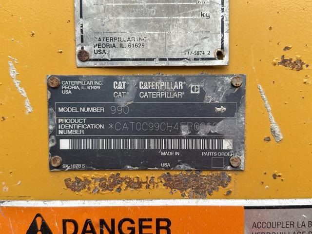 CAT 990 - Pyöräkuormaaja: kuva CAT 990 - Pyöräkuormaaja CAT 990 - Pyöräkuormaaja: kuva CAT 990 - Pyöräkuormaaja