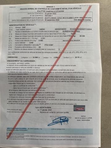 Konttialus/ Vaihtokuormatilat kuorma-auto DAF XF450: kuva Konttialus/ Vaihtokuormatilat kuorma-auto DAF XF450