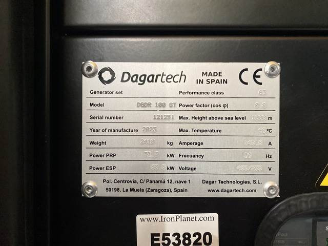Dagartech DGDR 100 ST - Sähkögeneraattori: kuva Dagartech DGDR 100 ST - Sähkögeneraattori Dagartech DGDR 100 ST - Sähkögeneraattori: kuva Dagartech DGDR 100 ST - Sähkögeneraattori