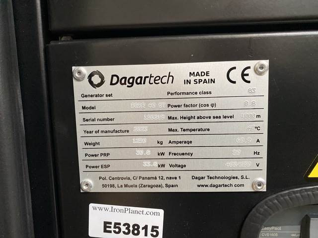 Dagartech DGDR 40 ST - Sähkögeneraattori: kuva Dagartech DGDR 40 ST - Sähkögeneraattori Dagartech DGDR 40 ST - Sähkögeneraattori: kuva Dagartech DGDR 40 ST - Sähkögeneraattori
