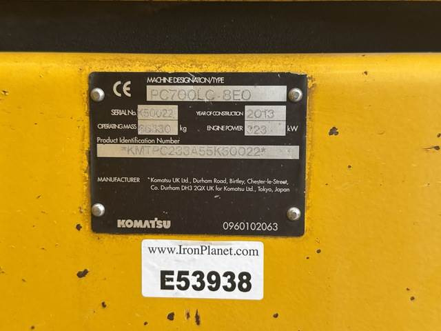 Komatsu PC700LC-8EO - Telakaivukone: kuva Komatsu PC700LC-8EO - Telakaivukone Komatsu PC700LC-8EO - Telakaivukone: kuva Komatsu PC700LC-8EO - Telakaivukone