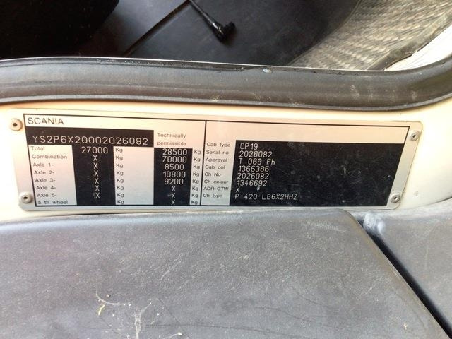 Scania P420LB - Betoniauto: kuva Scania P420LB - Betoniauto Scania P420LB - Betoniauto: kuva Scania P420LB - Betoniauto