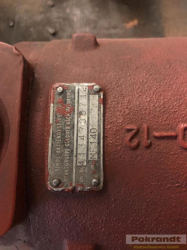 Linde MF 140 - Hydraulimoottori: kuva Linde MF 140 - Hydraulimoottori Linde MF 140 - Hydraulimoottori: kuva Linde MF 140 - Hydraulimoottori