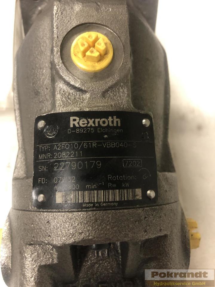 Rexroth A2FO10/61R-VBB040-S - Hydraulipumppu: kuva Rexroth A2FO10/61R-VBB040-S - Hydraulipumppu Rexroth A2FO10/61R-VBB040-S - Hydraulipumppu: kuva Rexroth A2FO10/61R-VBB040-S - Hydraulipumppu