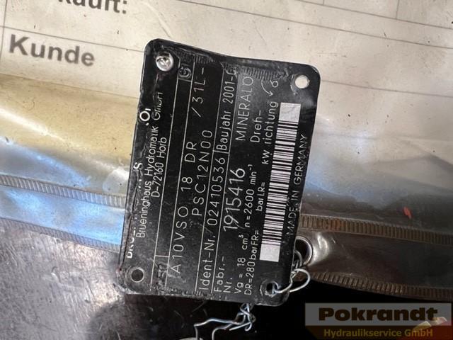 Rexroth Bosch A10VSO18DR/31L-PSC12N00 - Hydraulipumppu: kuva Rexroth Bosch A10VSO18DR/31L-PSC12N00 - Hydraulipumppu Rexroth Bosch A10VSO18DR/31L-PSC12N00 - Hydraulipumppu: kuva Rexroth Bosch A10VSO18DR/31L-PSC12N00 - Hydraulipumppu