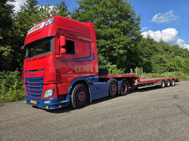 DAF XF 460 FTG 6x2 Super Spacecab + Nooteboom semi-dieplader - Kuorma-auto alusta: kuva DAF XF 460 FTG 6x2 Super Spacecab + Nooteboom semi-dieplader - Kuorma-auto alusta DAF XF 460 FTG 6x2 Super Spacecab + Nooteboom semi-dieplader - Kuorma-auto alusta: kuva DAF XF 460 FTG 6x2 Super Spacecab + Nooteboom semi-dieplader - Kuorma-auto alusta