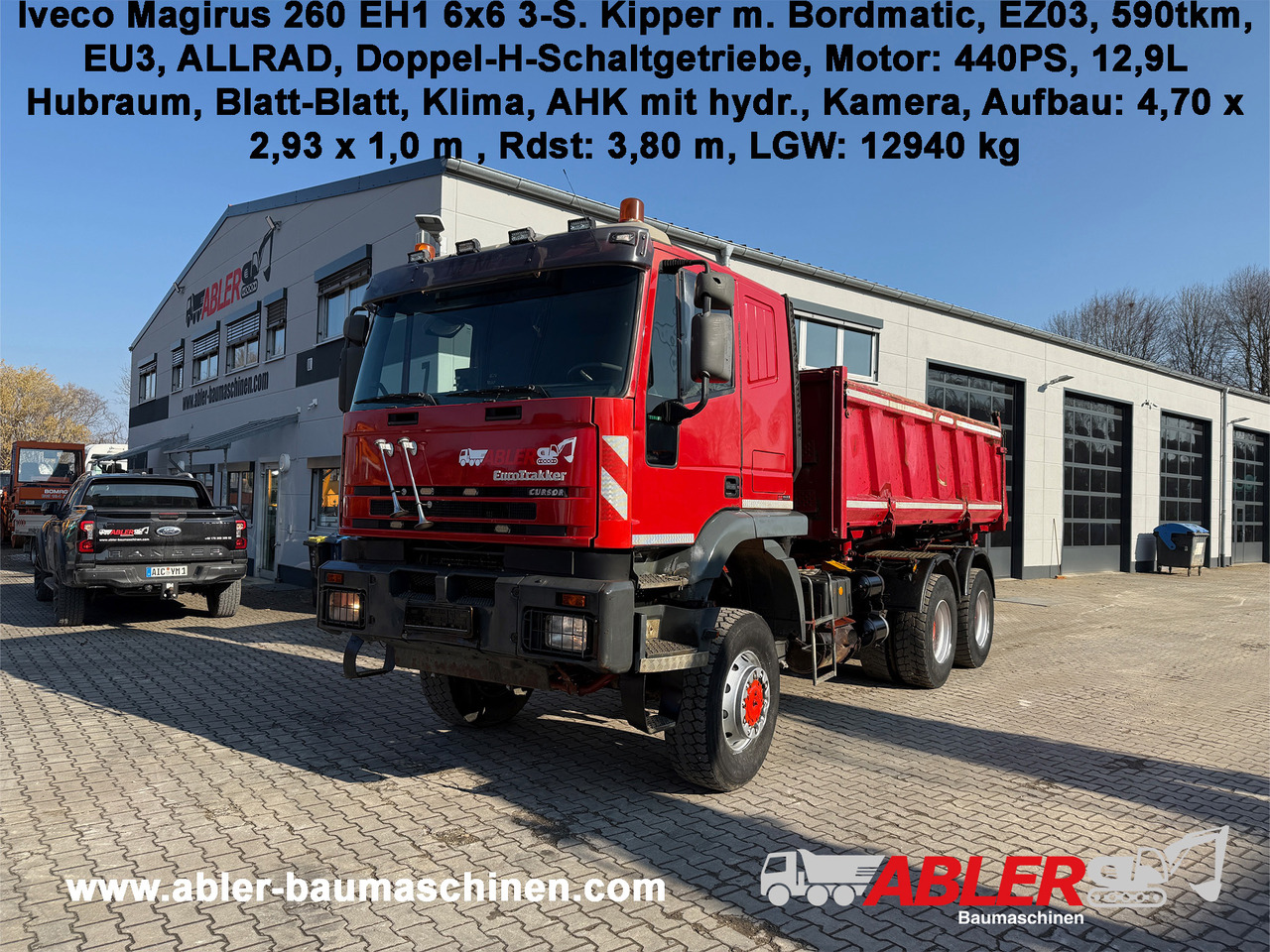 Iveco Magirus 260 EH1 6x6 3-S.-Kipper Bordmatic 6x6 - Kippiauto kuorma-auto: kuva Iveco Magirus 260 EH1 6x6 3-S.-Kipper Bordmatic 6x6 - Kippiauto kuorma-auto Iveco Magirus 260 EH1 6x6 3-S.-Kipper Bordmatic 6x6 - Kippiauto kuorma-auto: kuva Iveco Magirus 260 EH1 6x6 3-S.-Kipper Bordmatic 6x6 - Kippiauto kuorma-auto