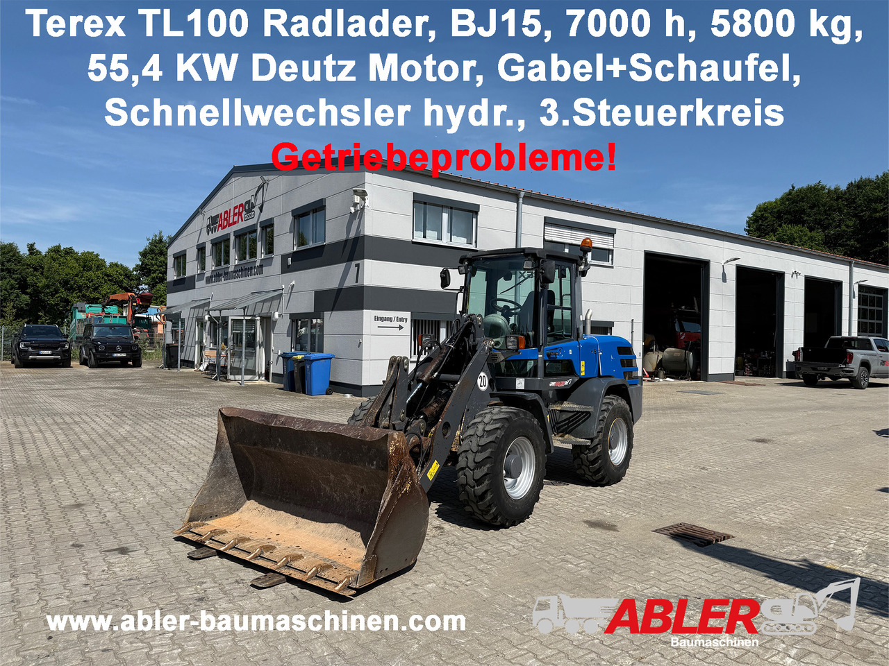 Terex TL100 Radlader Gabel+Schaufel SW - Pyöräkuormaaja: kuva Terex TL100 Radlader Gabel+Schaufel SW - Pyöräkuormaaja Terex TL100 Radlader Gabel+Schaufel SW - Pyöräkuormaaja: kuva Terex TL100 Radlader Gabel+Schaufel SW - Pyöräkuormaaja