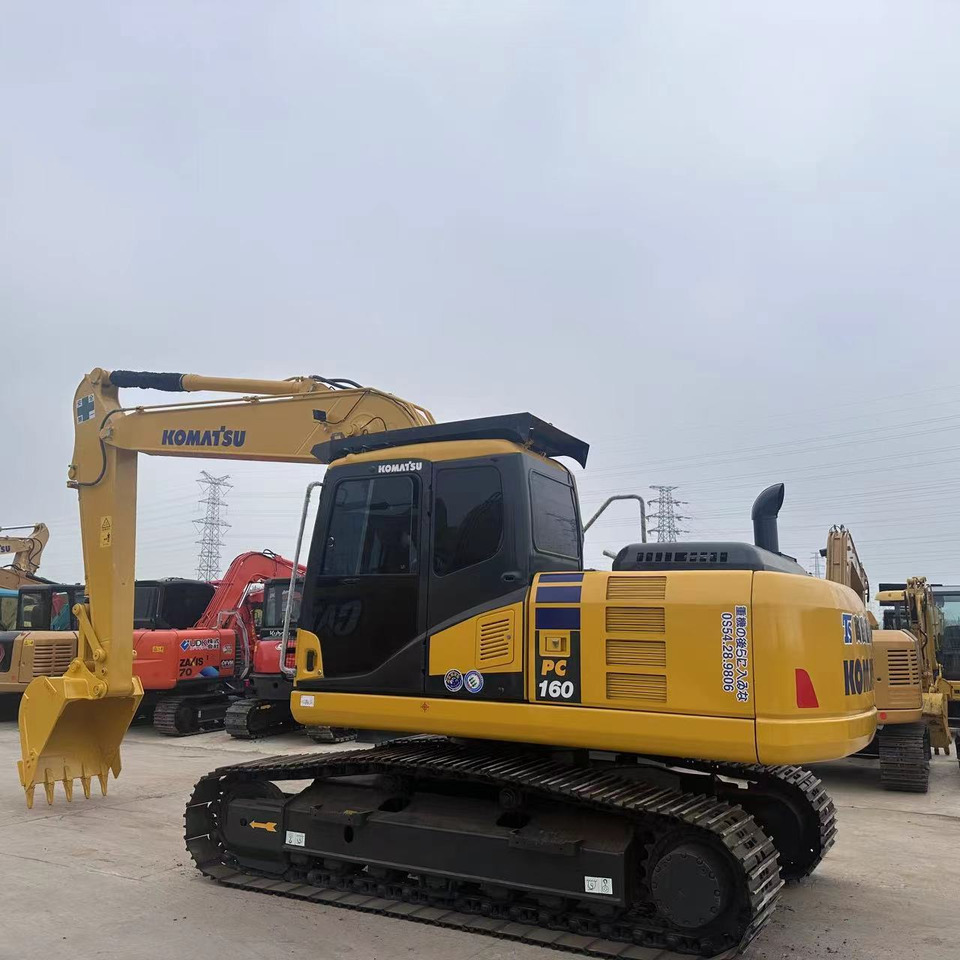 KOMATSU PC160 - Kaivuri: kuva KOMATSU PC160 - Kaivuri KOMATSU PC160 - Kaivuri: kuva KOMATSU PC160 - Kaivuri