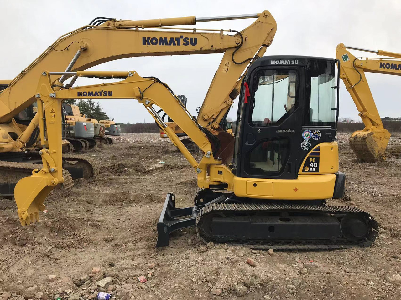 Minikuormaaja KOMATSU PC40MR: kuva Minikuormaaja KOMATSU PC40MR