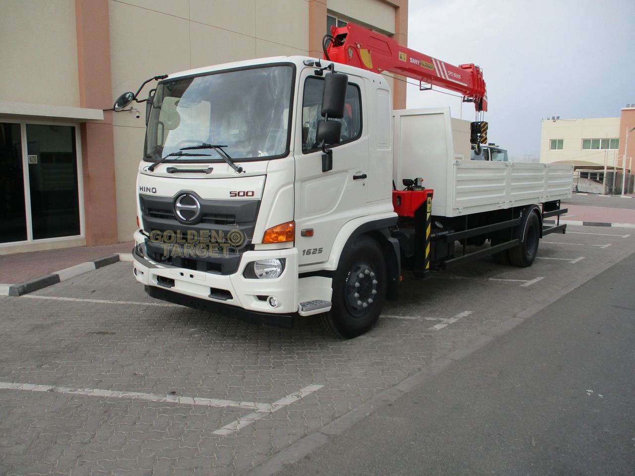 HINO 500 1625 4x2 with SANY PALFINGER SPS16000 Crane - Nosturiauto: kuva HINO 500 1625 4x2 with SANY PALFINGER SPS16000 Crane - Nosturiauto HINO 500 1625 4x2 with SANY PALFINGER SPS16000 Crane - Nosturiauto: kuva HINO 500 1625 4x2 with SANY PALFINGER SPS16000 Crane - Nosturiauto