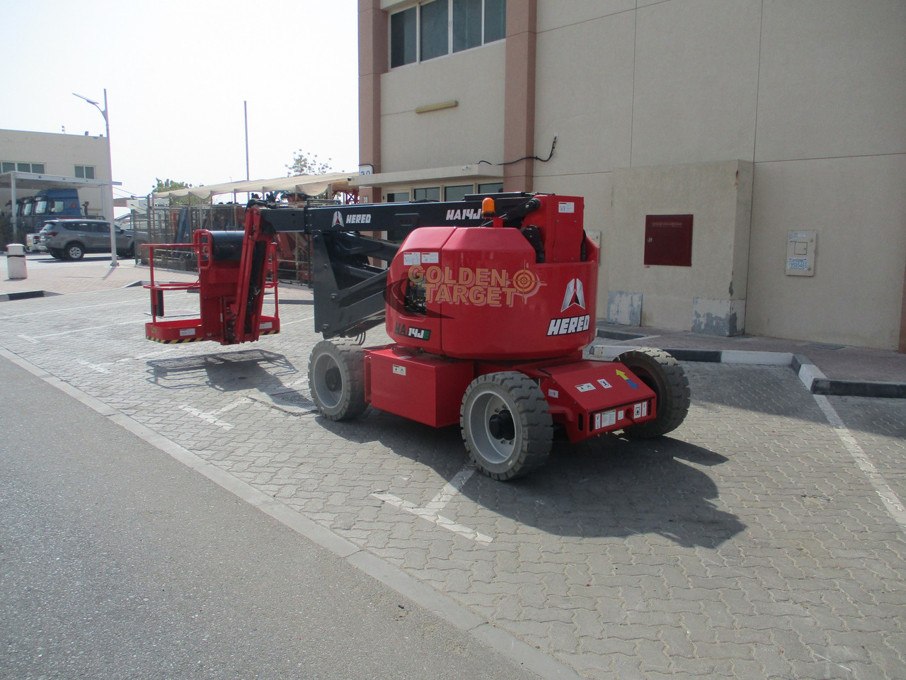 Hered HA14JE Electric Articulating Boom Lift - Puomilava: kuva Hered HA14JE Electric Articulating Boom Lift - Puomilava Hered HA14JE Electric Articulating Boom Lift - Puomilava: kuva Hered HA14JE Electric Articulating Boom Lift - Puomilava