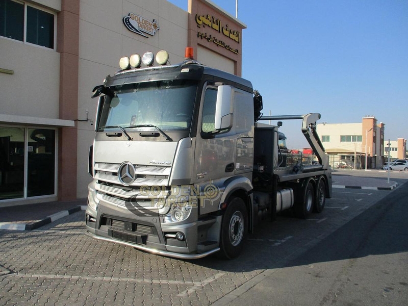 Mercedes-Benz 2642 6×2 Double Skip Loader with HIAB Crane - Kuormaaja: kuva Mercedes-Benz 2642 6×2 Double Skip Loader with HIAB Crane - Kuormaaja Mercedes-Benz 2642 6×2 Double Skip Loader with HIAB Crane - Kuormaaja: kuva Mercedes-Benz 2642 6×2 Double Skip Loader with HIAB Crane - Kuormaaja