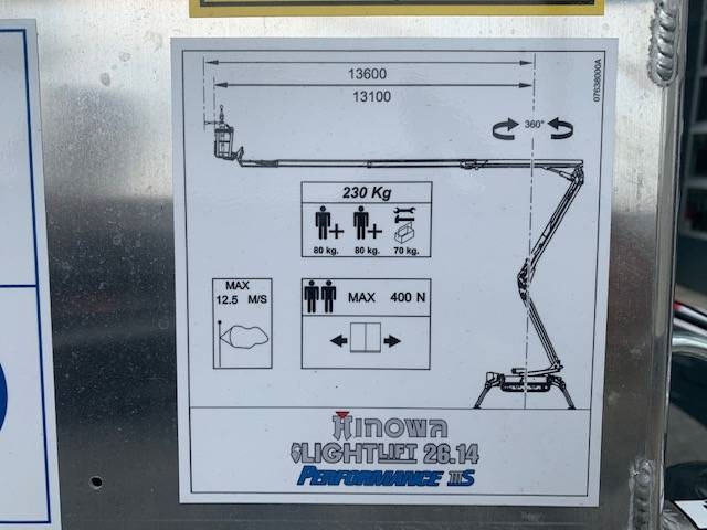 Uusi Puomilava Hinowa Lightlift 26.14: kuva Uusi Puomilava Hinowa Lightlift 26.14