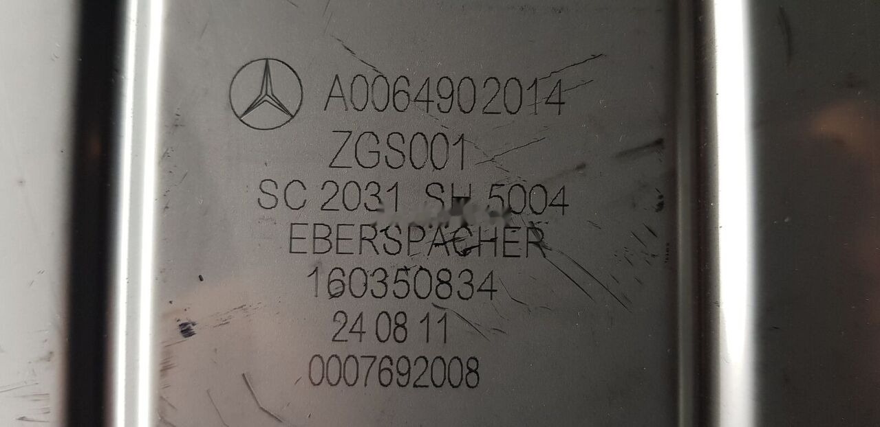 Eberspächer SC 2031 SH 5004 Mercedes-Benz ACTROS MB2 - Katalysaattori - Kuorma-auto: kuva Eberspächer SC 2031 SH 5004 Mercedes-Benz ACTROS MB2 - Katalysaattori - Kuorma-auto Eberspächer SC 2031 SH 5004 Mercedes-Benz ACTROS MB2 - Katalysaattori - Kuorma-auto: kuva Eberspächer SC 2031 SH 5004 Mercedes-Benz ACTROS MB2 - Katalysaattori - Kuorma-auto