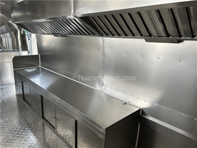 Uusi Myyntivaunu Burger Food Truck Grey Airstream Food Trailer=,Coffee Trailer: kuva Uusi Myyntivaunu Burger Food Truck Grey Airstream Food Trailer=,Coffee Trailer