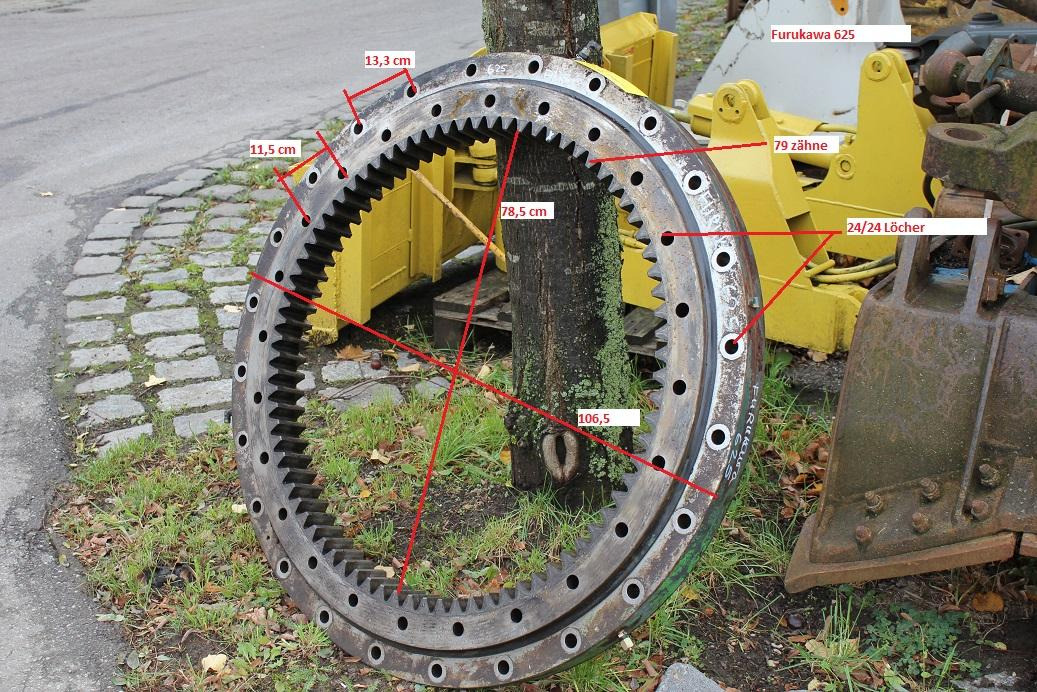 Furukawa 625 - Kääntökehä - Rakennuskoneet: kuva Furukawa 625 - Kääntökehä - Rakennuskoneet Furukawa 625 - Kääntökehä - Rakennuskoneet: kuva Furukawa 625 - Kääntökehä - Rakennuskoneet