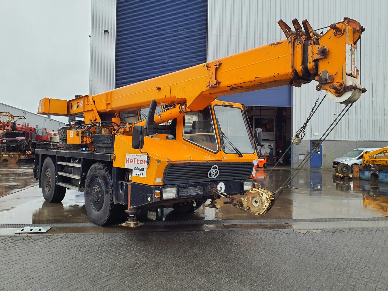 Krupp 25 GMT/AT - Ajoneuvonosturi: kuva Krupp 25 GMT/AT - Ajoneuvonosturi Krupp 25 GMT/AT - Ajoneuvonosturi: kuva Krupp 25 GMT/AT - Ajoneuvonosturi