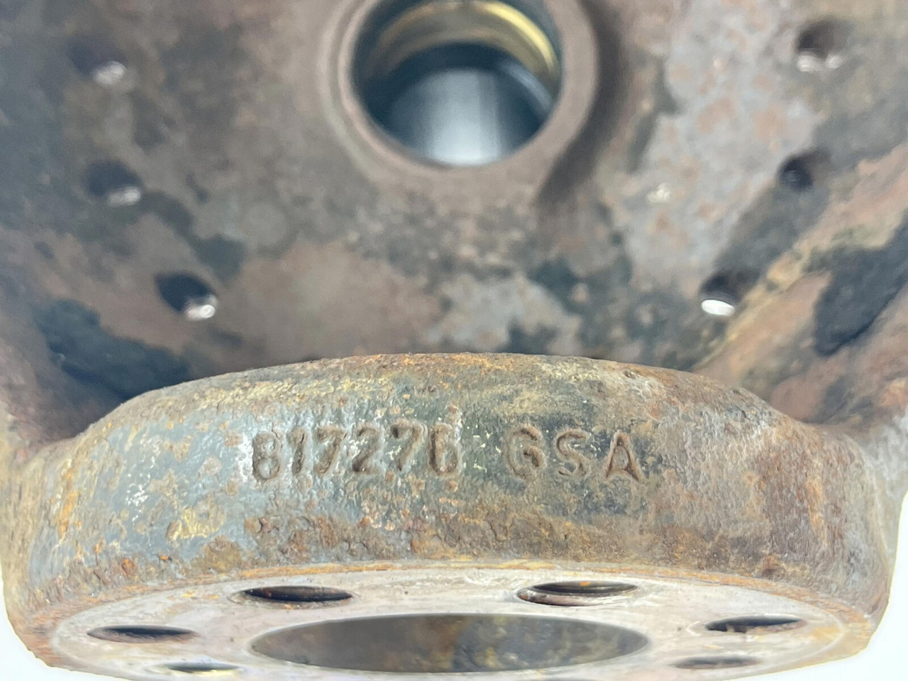 Olka-akseli - Ajoneuvonosturi Terex AC 155 steering knuckle 16 holes axle 3: kuva Olka-akseli - Ajoneuvonosturi Terex AC 155 steering knuckle 16 holes axle 3